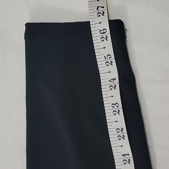 LOLA GETTS Hi-Rise Leggings - Black Rib Pattern Size Medium - Picture 4 of 8